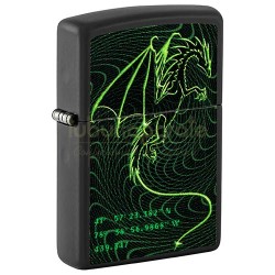 152210 Bricheta Zippo Cyberpunk Dragon
