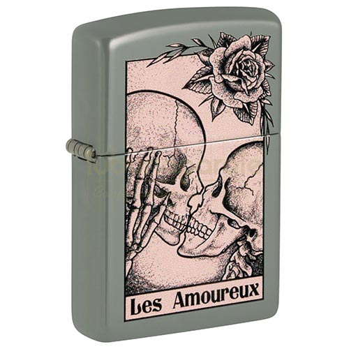 152222 Bricheta Zippo Death Kiss Bricheta originala Zippo editie Death Kiss