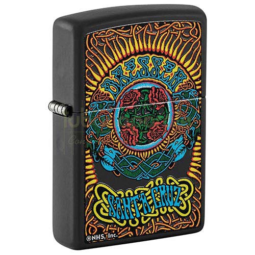 152323 Bricheta Zippo Santa Cruz Bricheta Zippo reincarcabila cu benzina editia Santa Cruz