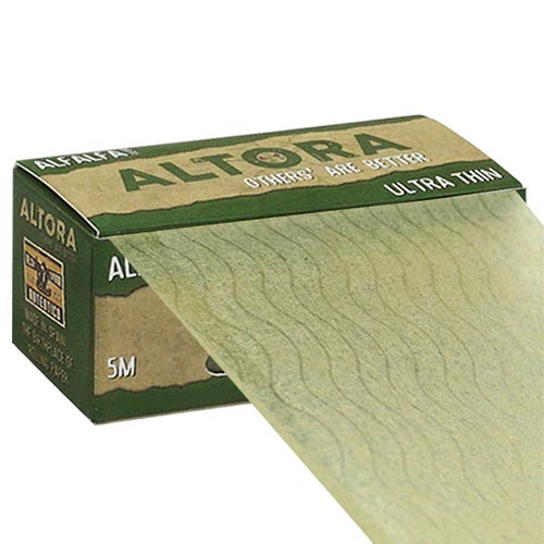 Foite Altora Alfalfa Slim Rola (5m) Pachet cu 5m de foite organice pentru rulat tigari Altora Alfalfa Slim Rola