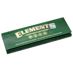 Foite Rulat Tutun Elements Green Single Wide