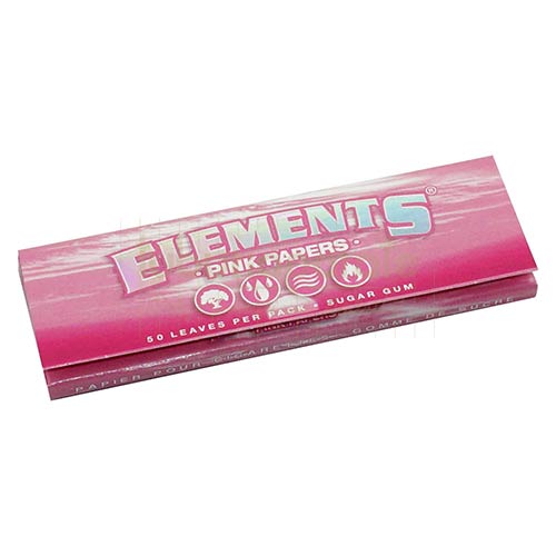 Foite Rulat Tutun Elements Pink 1 1/4 (50) Pachet cu 50 foite roz pentru rulat tigari Elements Pink 1 1/4 (50)