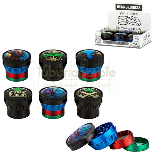 Grinder Dreamliner 81 Metalic Grinder din metal pentru maruntit tutunul marca Dreamliner 81