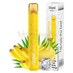 Mini narghilea OOPS Mesh Banana Ice (2% nicotina)