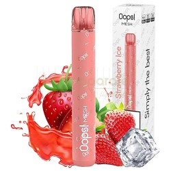 Mini narghilea OOPS Mesh Strawberry Ice (2% nicotina)