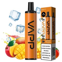 Mini narghilea VAPP Mango Ice (20 mg) 700 pufuri