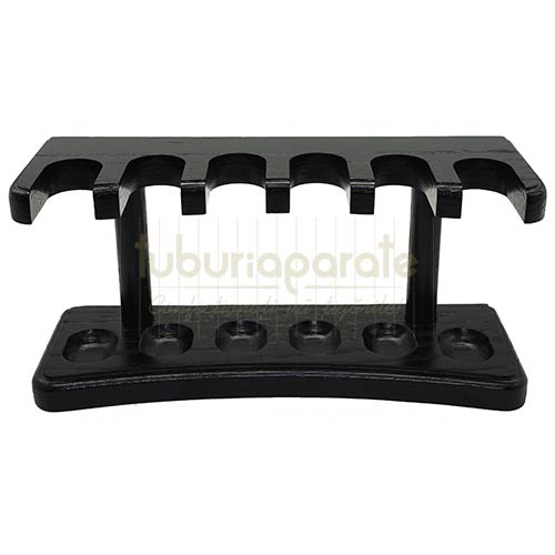 706003 Suport Pipe Lemn Black Suport pentru pipe confectionat din lemn masiv Black