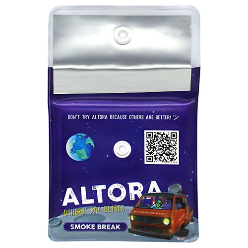 Scrumiera Altora Alien Van (de buzunar) Scrumiera de buzunar cu folie interioara rezistenta la caldura Altora Alien Van