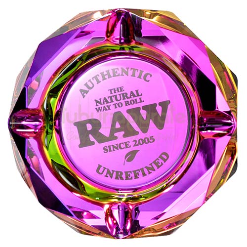 Scrumiera RAW Rainbow Scrumiera multicolora confectionata din sticla marca RAW Rainbow