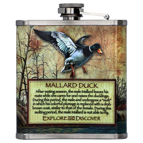 Plosca DM 54 Ducks Plosca pentru alcool din otel inoxidabil DM 54 Ducks