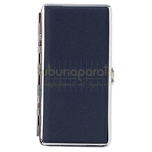 Tabachera Angel 80 Blue (120 mm) Tabachera Angel 80 Blue pentru tigari long de 120mm cu clapeta metalica