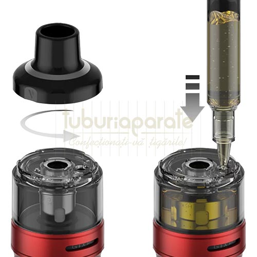 Tigara electronica Vaporesso GTX GO 80 Grey Kit tigara electronica cu incarcare type C Vaporesso GTX GO 80 Grey