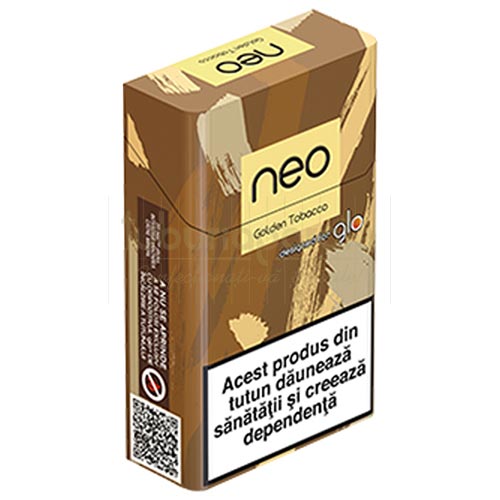 NEO Golden Tobacco Pachet cu 20 de rezerve de tutun NEO Golden Tobacco