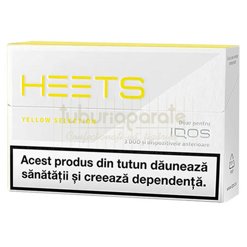Heets Yellow Label Tigari rezerve tutun Heets Yellow Label pentru IQOS