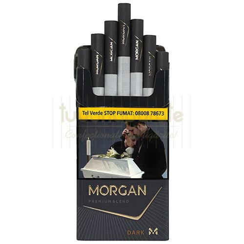 Morgan Dark 100's Pachet cu 20 de tigari lungi cu filtru cu carbon Morgan Dark 100's