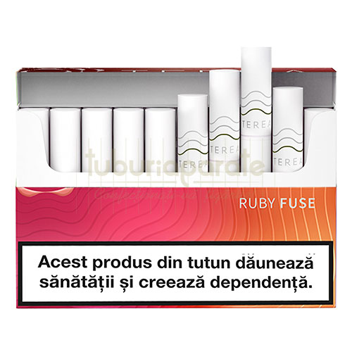 TEREA Ruby Fuse (20) Pachet cu 20 de rezerve de tutun incalzit TEREA Ruby Fuse pentru IQOS ILUMA