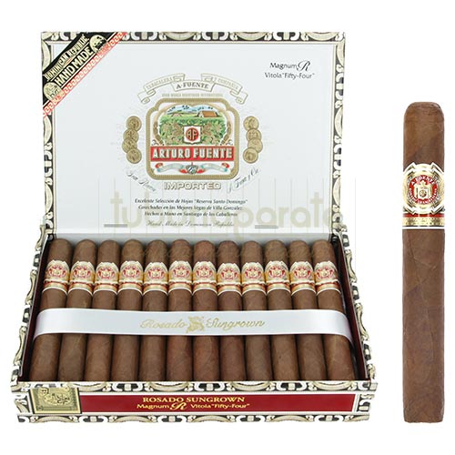 Trabucuri Arturo Fuente Rosado No. 54 (25) Cutie din lemn cu 25 de trabucuri de fumat marca Arturo Fuente Rosado No. 54
