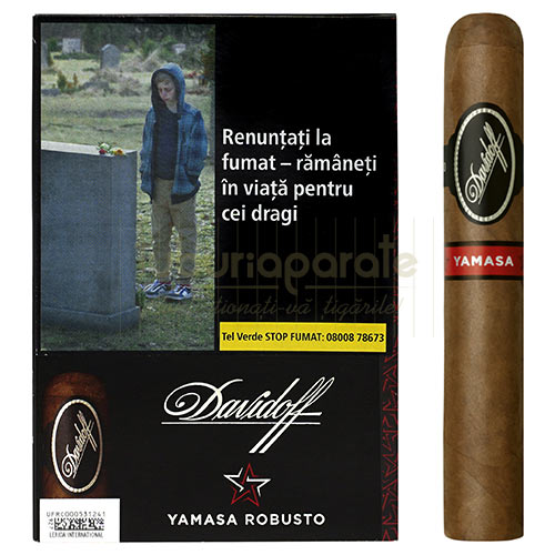 Trabucuri Davidoff Yamasa Robusto (4) Pachet cu 4 trabucuri dominicane confectionate manual Davidoff Yamasa Robusto