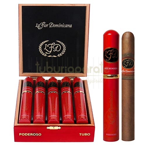 Trabucuri La Flor Dominicana Air Bender Poderoso Corona (10) Pachet cu 10 trabucuri La Flor Dominicana Air Bender Poderoso Corona
