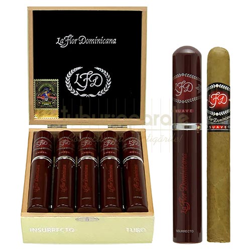 Trabucuri La Flor Dominicana Suave Insurrecto Corona (10) Pachet cu 10 trabucuri de calitate La Flor Dominicana Suave Insurrecto Corona