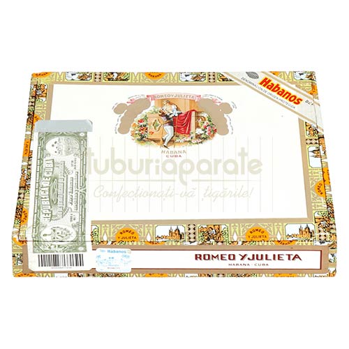 Trabucuri Romeo Y Julieta Sport Largos (25) Cutie din lemn cu 25 de trabucuri Romeo Y Julieta Sport Largos