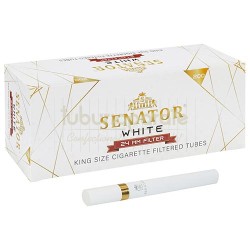 Tuburi Tigari Senator Xtra White (24 mm) 200 Tuburi  Tigari, Tuburi Tigari Senator Xtra White (24 mm) 200, TuburiAparate.ro