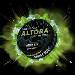 Pouch nicotina Altora Mint Ice Extra Strong 30 mg/g (12,8 mg/pouch) Pouch-uri cu nicotina, Pouch nicotina Altora Mint Ice Extra Strong 30 mg/g (12,8 mg/pouch), TuburiAparate.ro