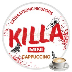 Pouch nicotina Killa Cappuccino Mini Strong 16 mg/g (12,8 mg/pouch) Pouch-uri cu nicotina, Pouch nicotina Killa Cappuccino Mini Strong 16 mg/g (12,8 mg/pouch), TuburiAparate.ro