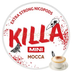 Pouch nicotina Killa Mocca Mini Strong 16 mg/g (12,8 mg/pouch) Pouch-uri cu nicotina, Pouch nicotina Killa Mocca Mini Strong 16 mg/g (12,8 mg/pouch), TuburiAparate.ro