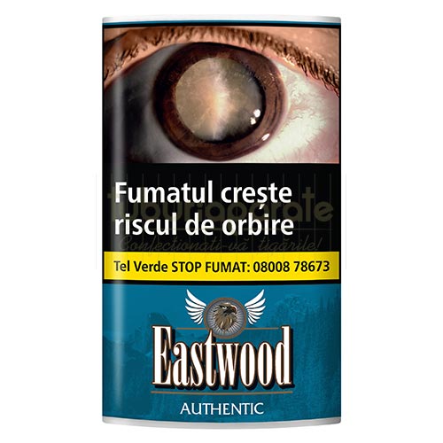 Tutun Eastwood Authentic 30g Pachet cu 30g tutun Eastwood Authentic de tarie medie