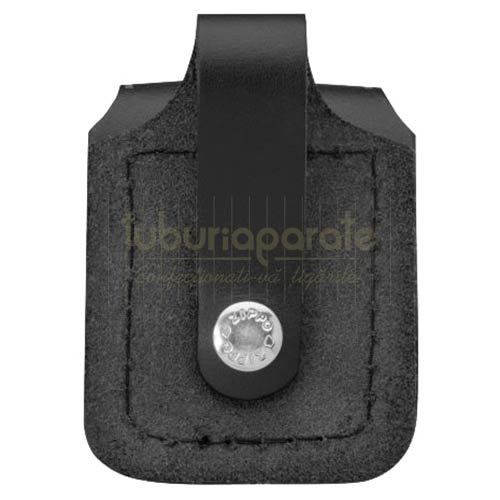 190050 Port Bricheta Zippo Black Port bricheta confectionata din piele naturala Zippo Black