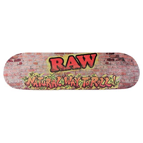 14663 RAW Skate Board Bricks & Classic RAW Skate Board Bricks & Classic placa skateboard din lemn de artar canadian