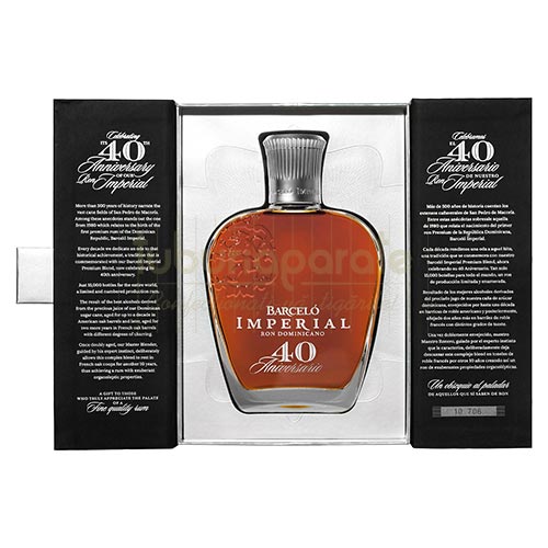 Rom Ron Barcelo Imperial 40 Aniversario (0.7L, 43%) Bautura alcoolica 0.7L rom Ron Barcelo Imperial 40 Aniversario 43%