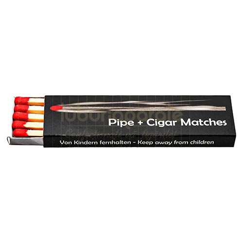 Chibrituri Trabucuri si Pipe 100 MM Pachet cu 11 chibrituri de 10 mm pentru trabucuri si pipe