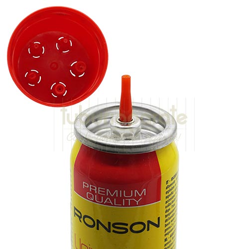 Gaz brichete Ronson (90 ml) Tub cu 90 ml de gaz universal pentru incarcat brichete marca Ronson