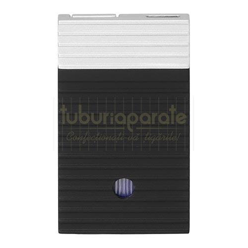 281291 Bricheta Caseti Black Matt Bricheta confectionata din otel inoxidabil cu flacara plata Caseti Black Matt