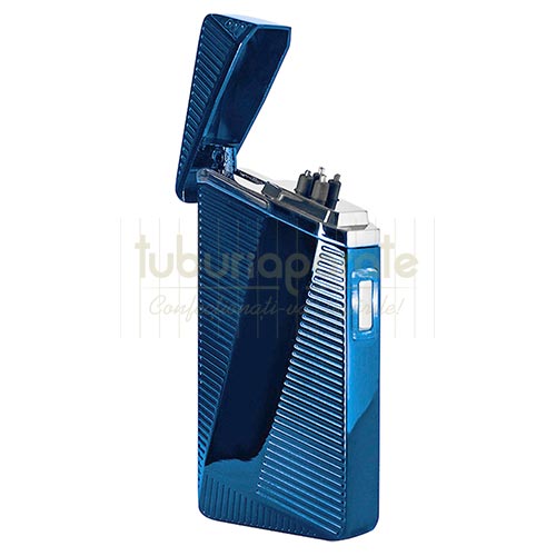 71350C Bricheta Plasma Formula Double Arc Blue Bricheta cu incarcare USB confectionata din otel inoxidabil Plasma Formula Double Arc Blue