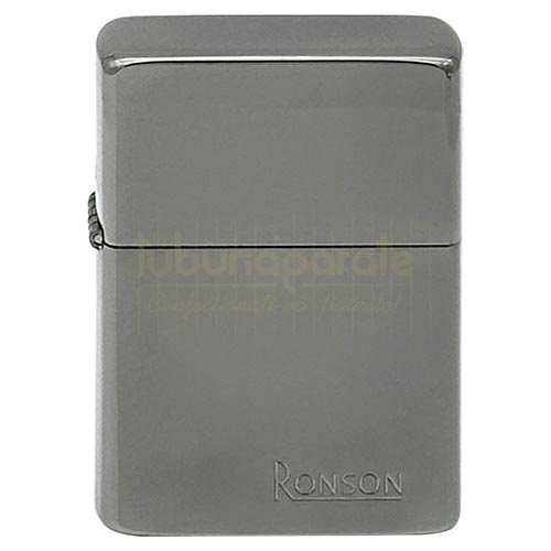 Bricheta Ronson cu benzina Black Ice Bricheta metalica Ronson cu benzna Black Ice de calitate premium