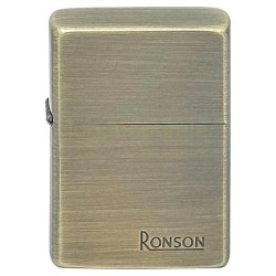 Bricheta Ronson cu benzina Brass Satin