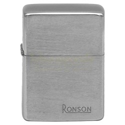 Bricheta Ronson cu benzina Chrome Brushed