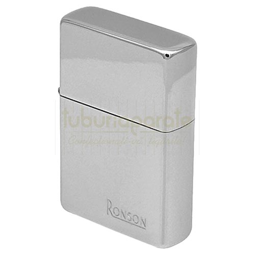 Bricheta Ronson cu benzina Chrome Polished Bricheta Ronson cu benzina Chrome Polished cu flacara normala