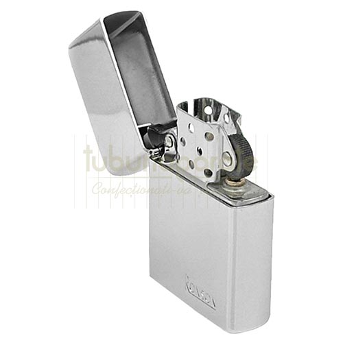 Bricheta Ronson cu benzina Chrome Polished Bricheta Ronson cu benzina Chrome Polished cu flacara normala