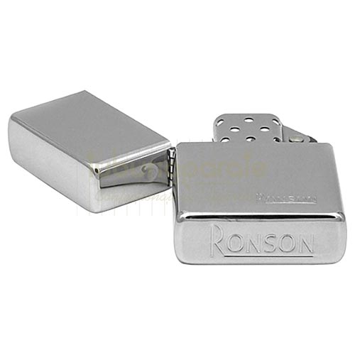 Bricheta Ronson cu benzina Chrome Polished Bricheta Ronson cu benzina Chrome Polished cu flacara normala