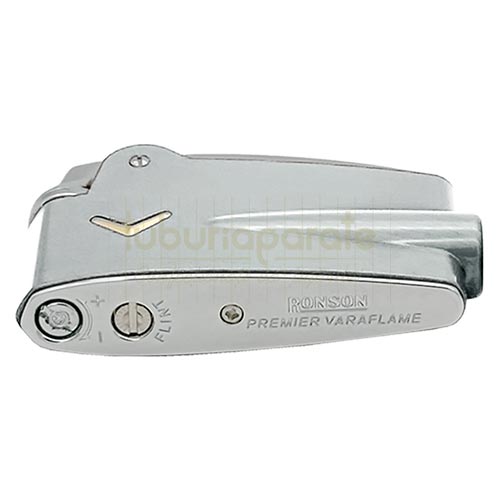 Bricheta Ronson Premier Varaflame Silver Bricheta cu gaz cu flacara normala Ronson Premier Varaflame Silver