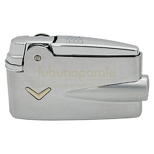 Bricheta Ronson Premier Varaflame Silver Bricheta cu gaz cu flacara normala Ronson Premier Varaflame Silver