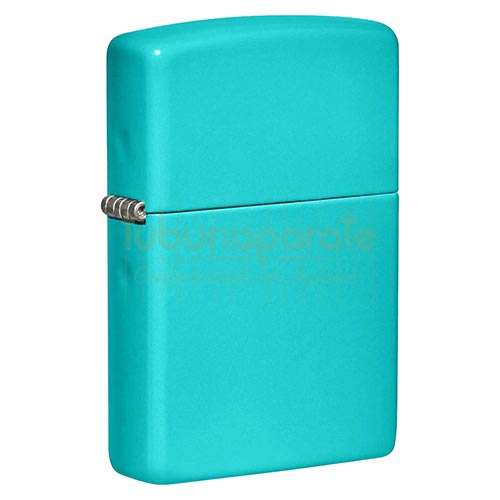 152154 Bricheta Zippo Flat Turquoise Bricheta Zippo originala Flat Turquoise cu flacara normala