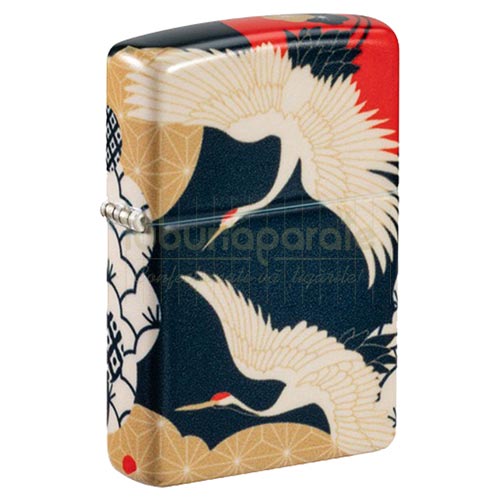 152359 Bricheta Zippo Asian Design Bricheta metalica rezistenta la vant reincarcabila cu benzina Zippo Asian Design