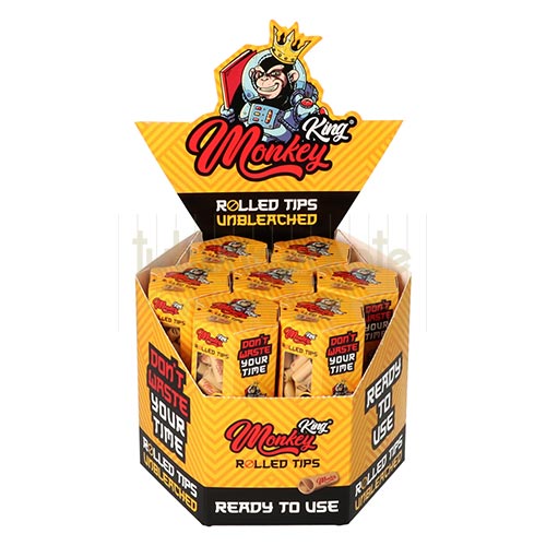 Filtre Carton Prerulate Monkey King (100) Pachet cu 100 filtre din carton prerulate Monkey King cu diametru de 7 mm