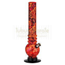 Bong Dreamliner 37 Orange Skull (30 cm)