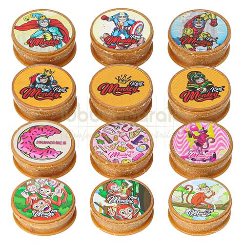 Grinder Dreamliner 21 Monkey King Grinder din plastic pentru maruntit tutun din 3 parti marca Dreamliner 21 Monkey King